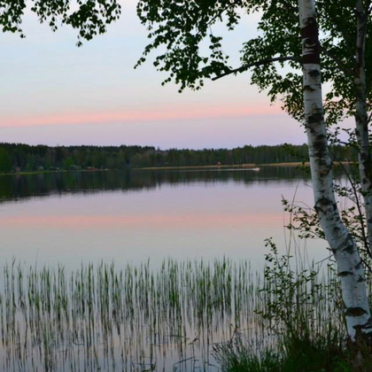 Sonnenuntergang am See